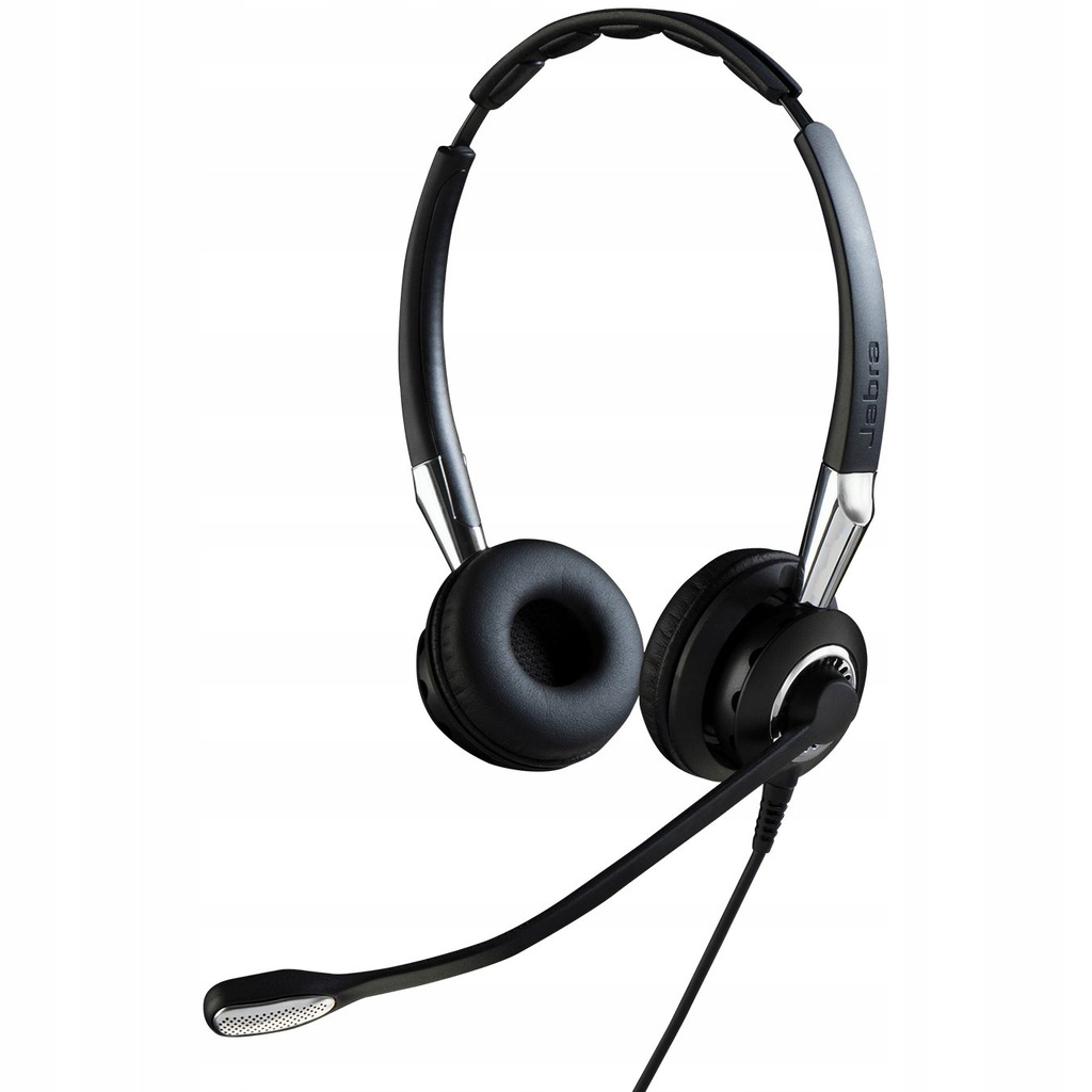 Jabra (2409-820-204) Jabra Biz 2400 II QD Duo NC Zestaw słuchawkowy Opaska