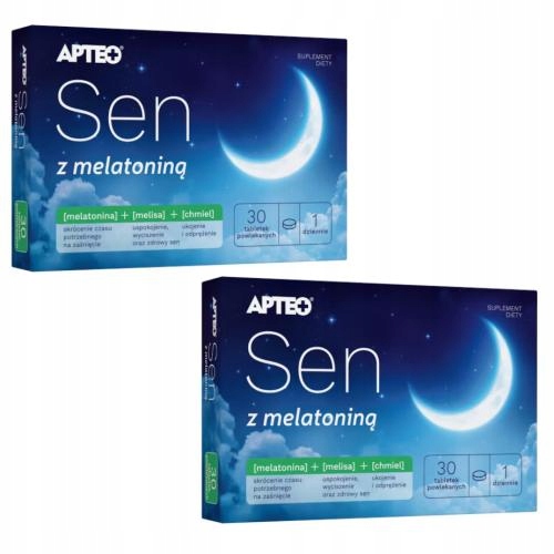 2 x 30 TABLETEK - SEN Z MELATONINĄ APTEO