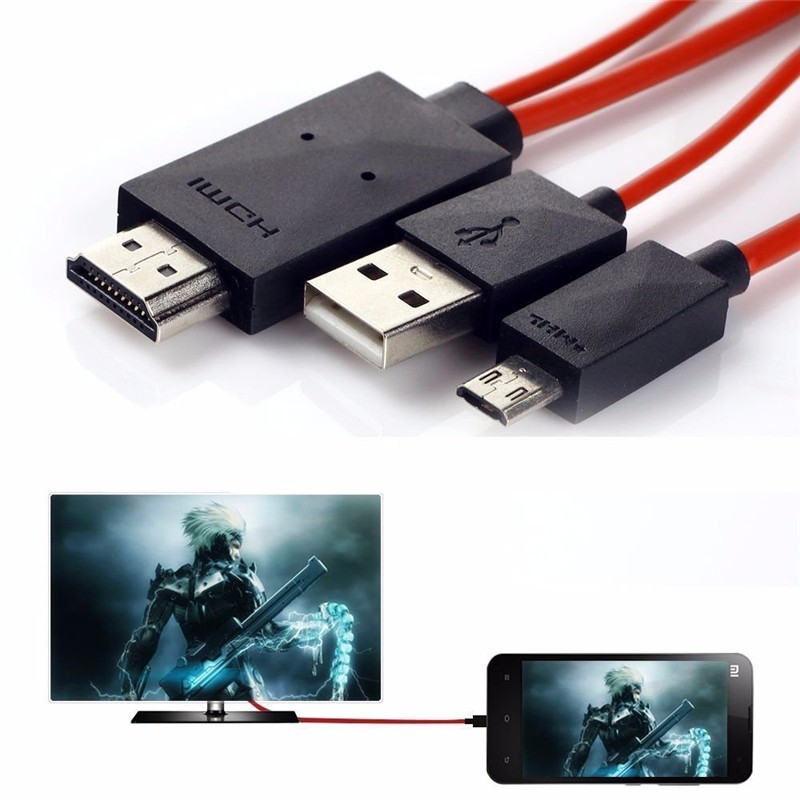 Кабель для подключения смартфона к телевизору Купить АДАПТЕР MHL Micro USB HDMI TV Кабель FullHD вер.BOX: отзывы, фото и харак