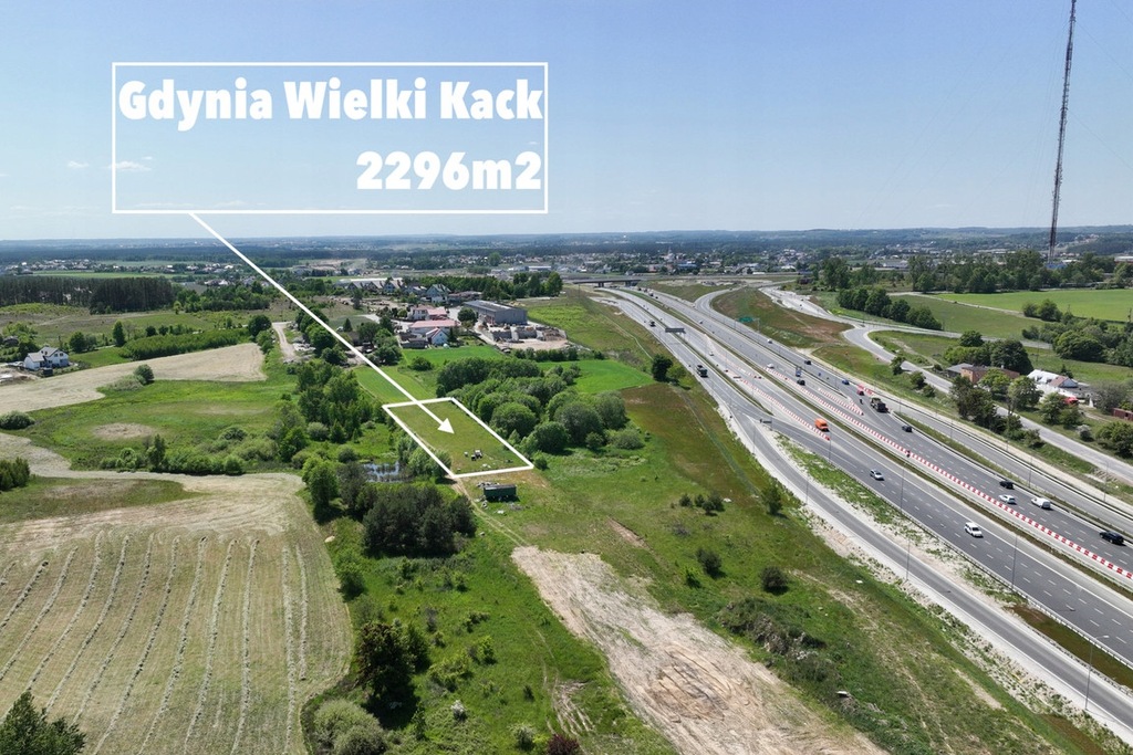 Działka, Gdynia, Wielki Kack, 2296 m²