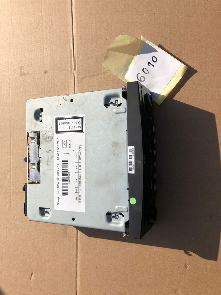 Co Może Mały Człowiek Mp3 RADIO CD MP3 CITROEN C5 966639387701 - 11987109073 - oficjalne archiwum