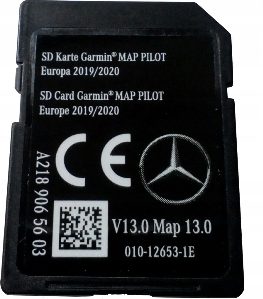 Garmin Map Pilot V13 PL Mercedes karta mapa 2020