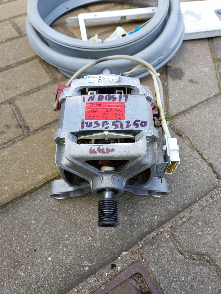 SILNIK WELLING HXGM1L.51 INDESIT IWSE 51250 - 13625200915 - oficjalne ...
