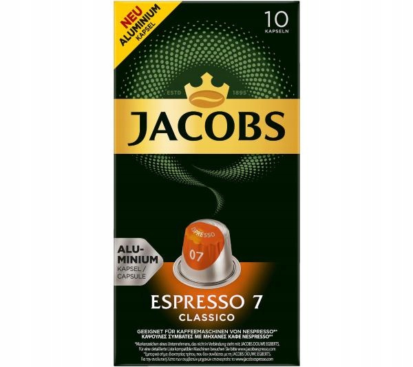 Kawa Jacobs Espresso 7 Classico kapsułki 10 szt.