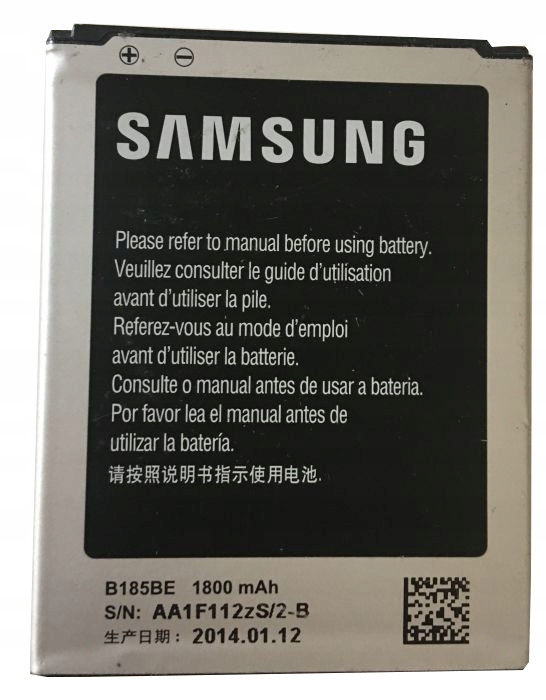 BATERIA SAMSUNG B185BE * i8260 Galaxy Core i8262 Dual SIM SM-G350E G350