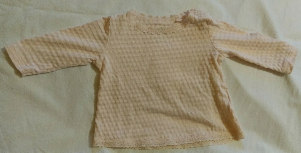 LUPILU różowa niemowlęca bluzeczka rozmiar 50/56