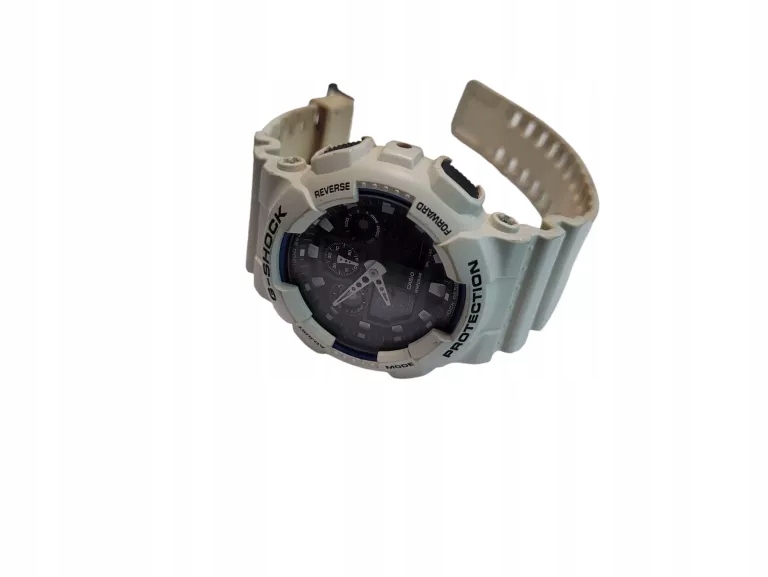 CASIO G-SHOCK GA-100B BIAŁY