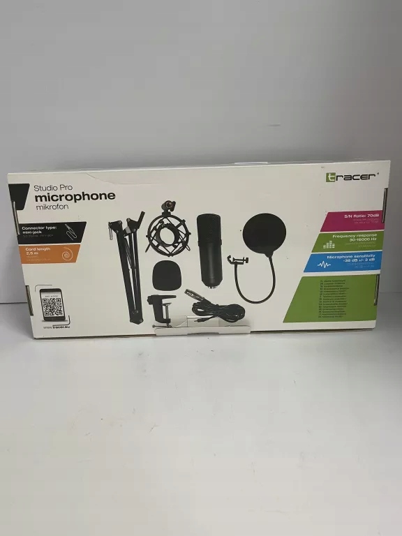 MIKROFON STUDYJNY TRACER MICROPHONE PRO