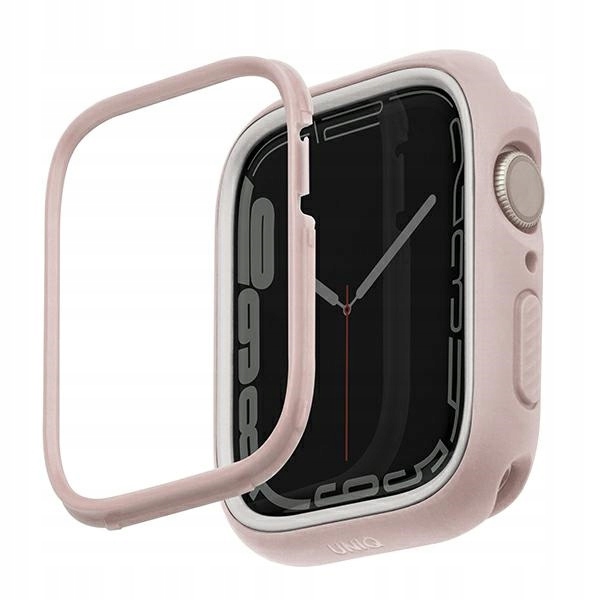 Etui UNIQ Moduo Apple Watch Series 4/5/6/7/8/SE 40/41mm różowy-biały/blush