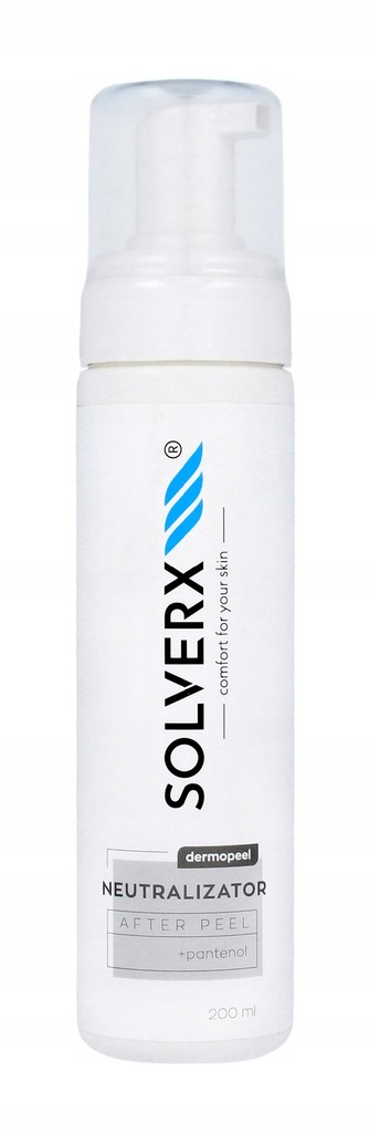 SOLVERX Neutralizator do Peelingu Kwasowego 200ml Ulga po Dermopeelingu