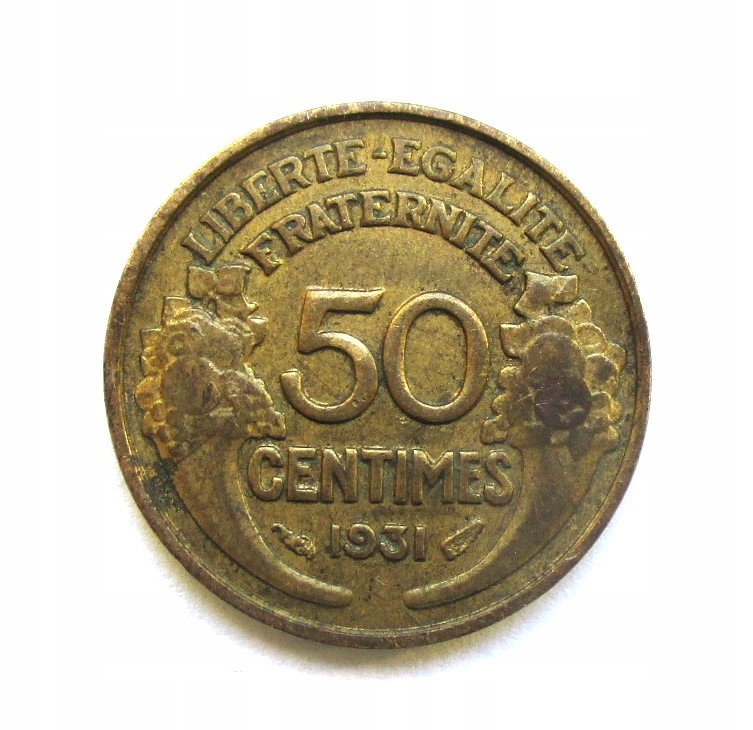 50 Centymów 1931 r. Francja