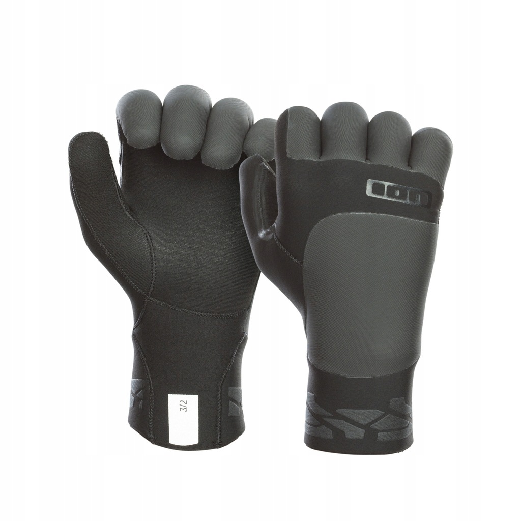 Rękawiczki do windsurfingu ION Claw 3/2 black 48/S