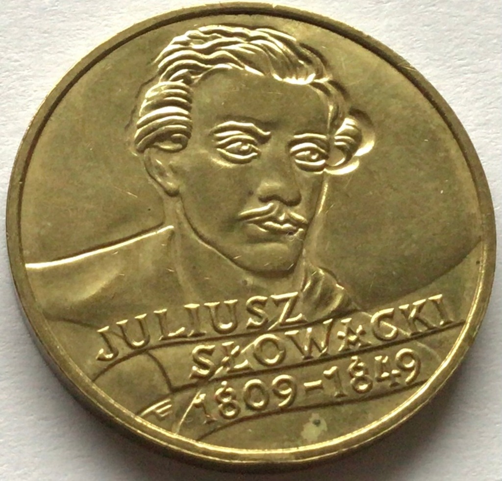 Czy Juliusz Słowacki Dostał Nagrodę Nobla 2 ZŁ 1999 JULIUSZ SŁOWACKI BCM - 10463218894 - oficjalne archiwum Allegro