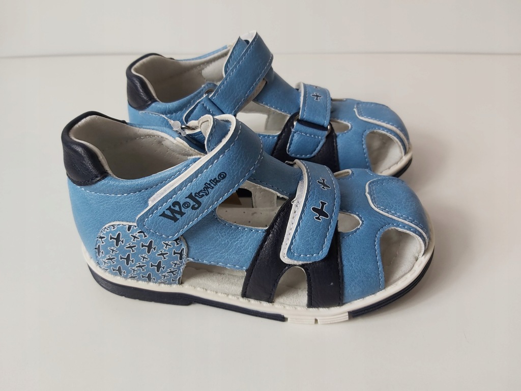 Sandały chłopięce Wojtyłko 3S1099 niebieski r 31