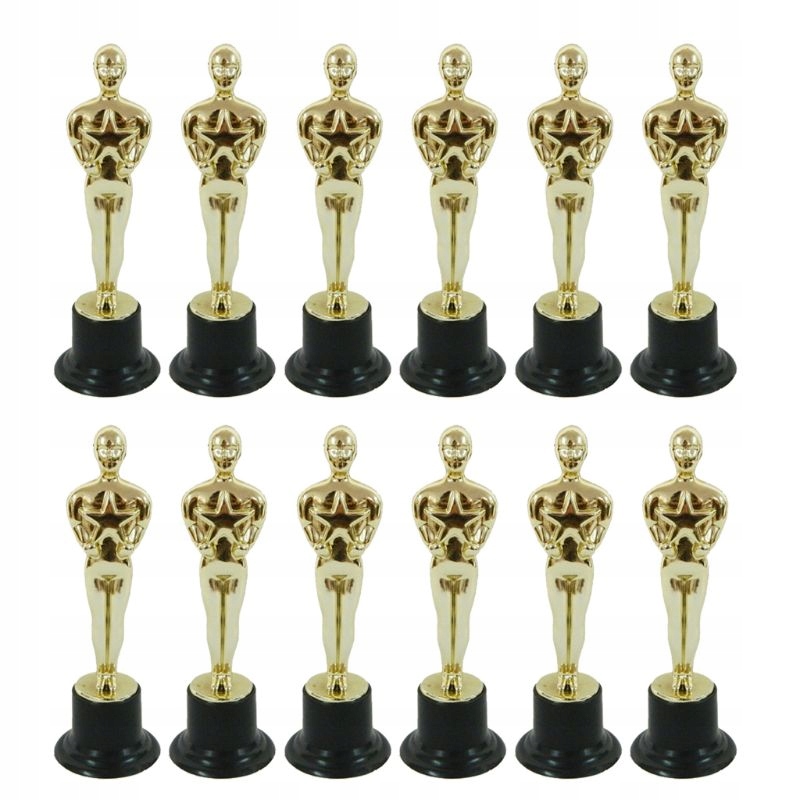 12 sztuk Oscar statuetka formy nagroda zwycięzców