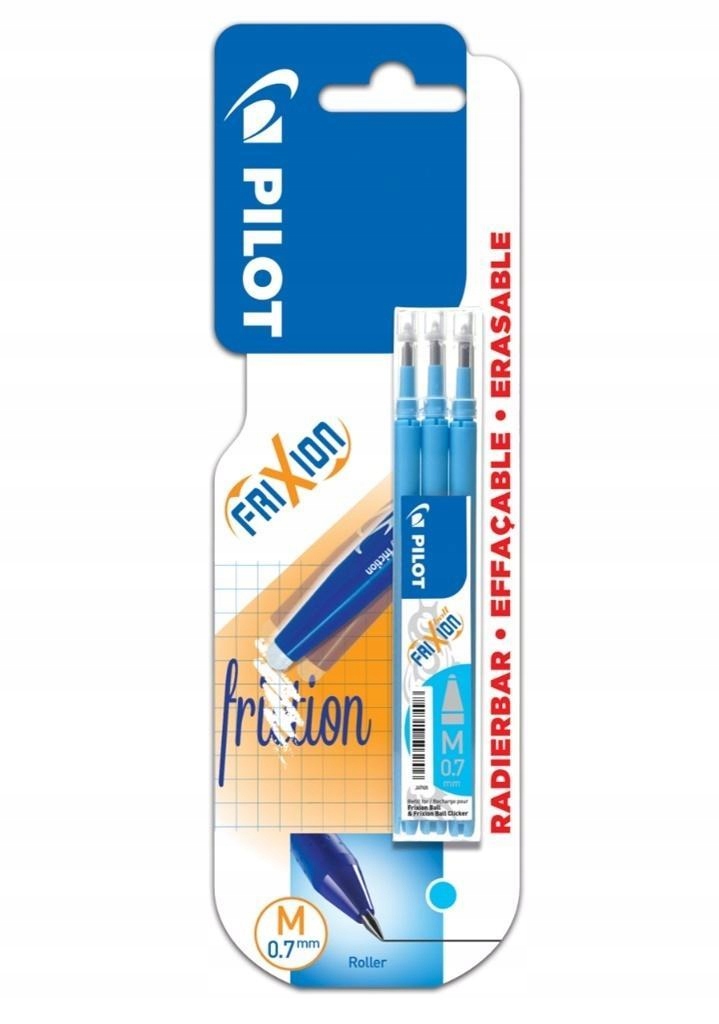 WKŁAD FRIXION 0.7 LAZUROWY 3SZT PILOT, PILOT