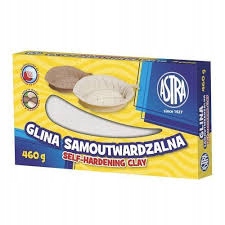 Glina samoutwardzalna ASTRA 460g biała