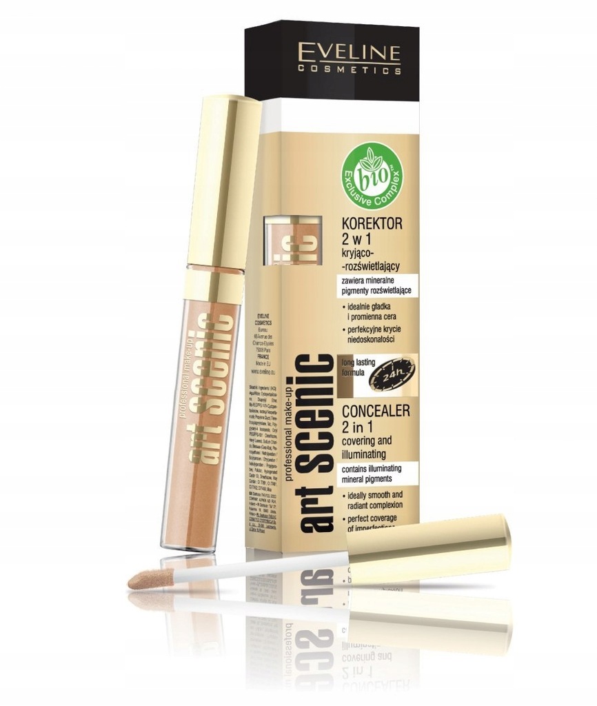 EVELINE KOLOROWKA Eveline Art Scenic Korektor w pł 12957781474