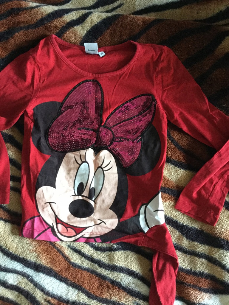 Bluzka Disney z Minnie 6-8 lat