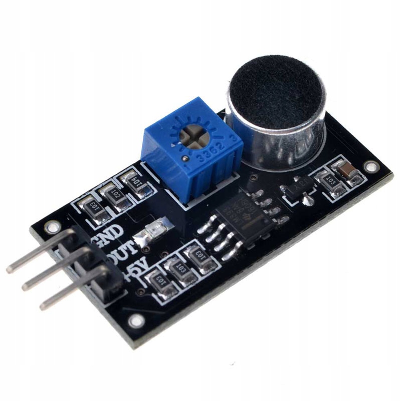 Detektor Dźwięku Hałasu LM393 MODUŁ ARDUINO