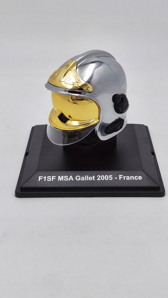Hełm strażacki F1SF MSA Gallet 2005 France 1:5 Eaglemoss