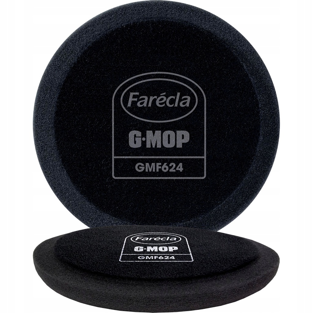 Gąbka polerska FARECLA G-Mop Flexible czarna 150mm