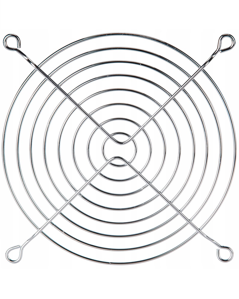 Osłona wentylatora chromowana 120x120x3mm