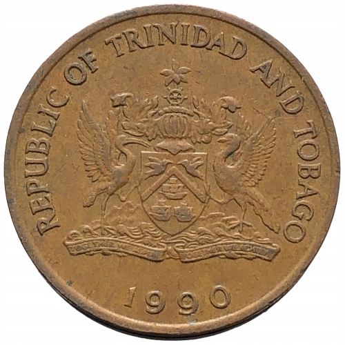 58286. Trynidad i Tobago - 5 centów - 1990r.