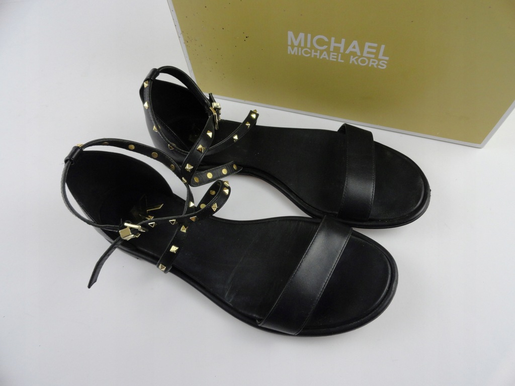 Michael Kors Astrid Flat Sandal Leather roz.40 (CK1813)
