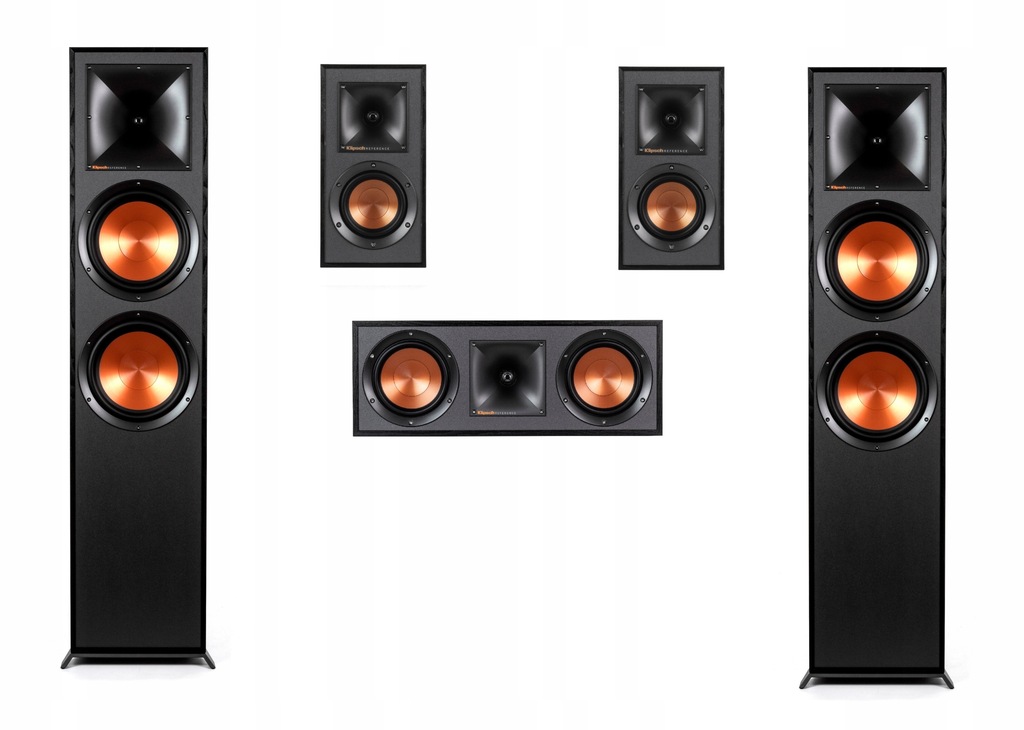 Klipsch R-820F/R52C/R41M 5.0 + okablowanie - Lubin