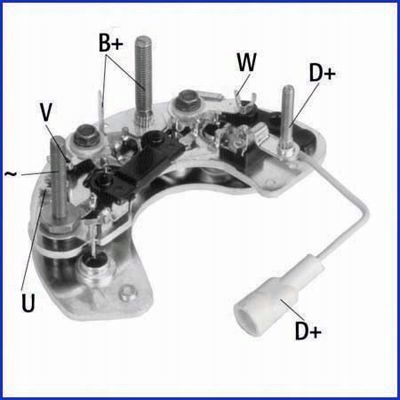 HITACHI 139632 MOSTEK PROSTOWNICZY ALTERNATORA 35A