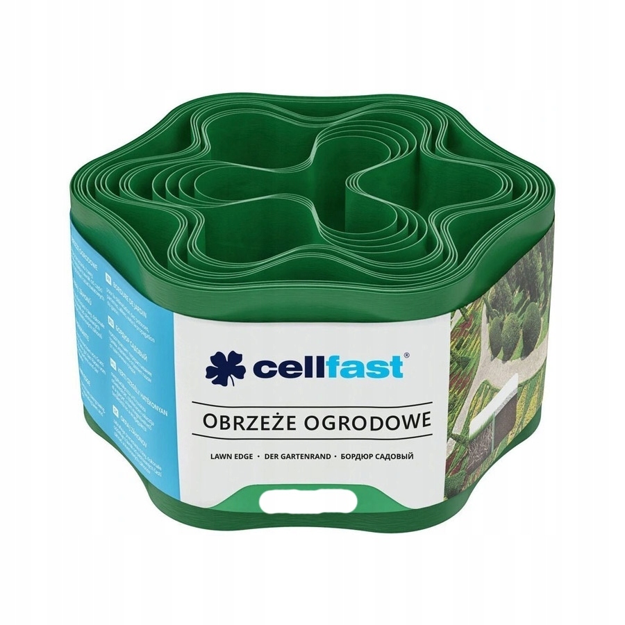 Cellfast Obrzeże Ogrodowe 20 cm x 9 m Zielone