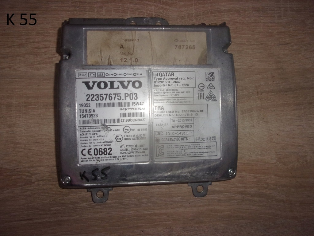 komputer sterownik gps 22357675.p03 volvo fh4 7535660841