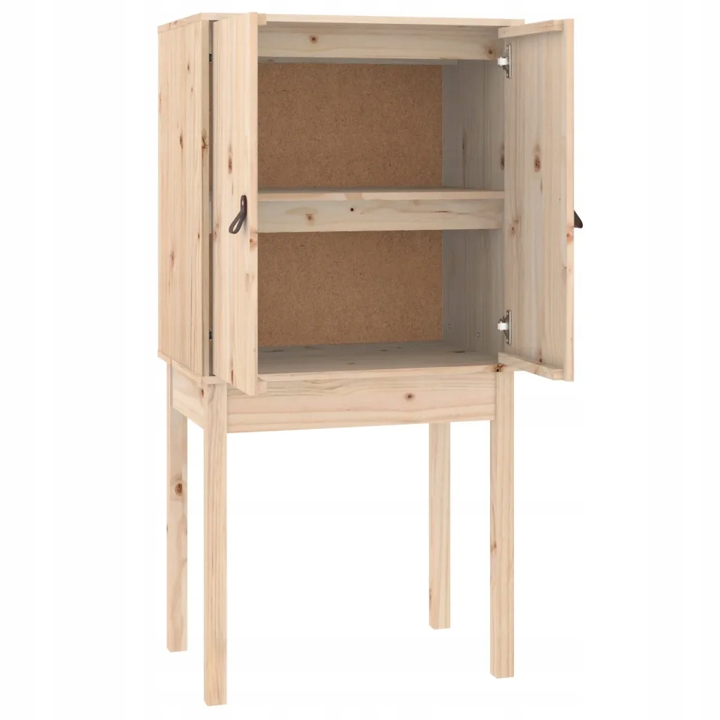 Szafka, 60x40x120 cm, lite drewno sosnowe