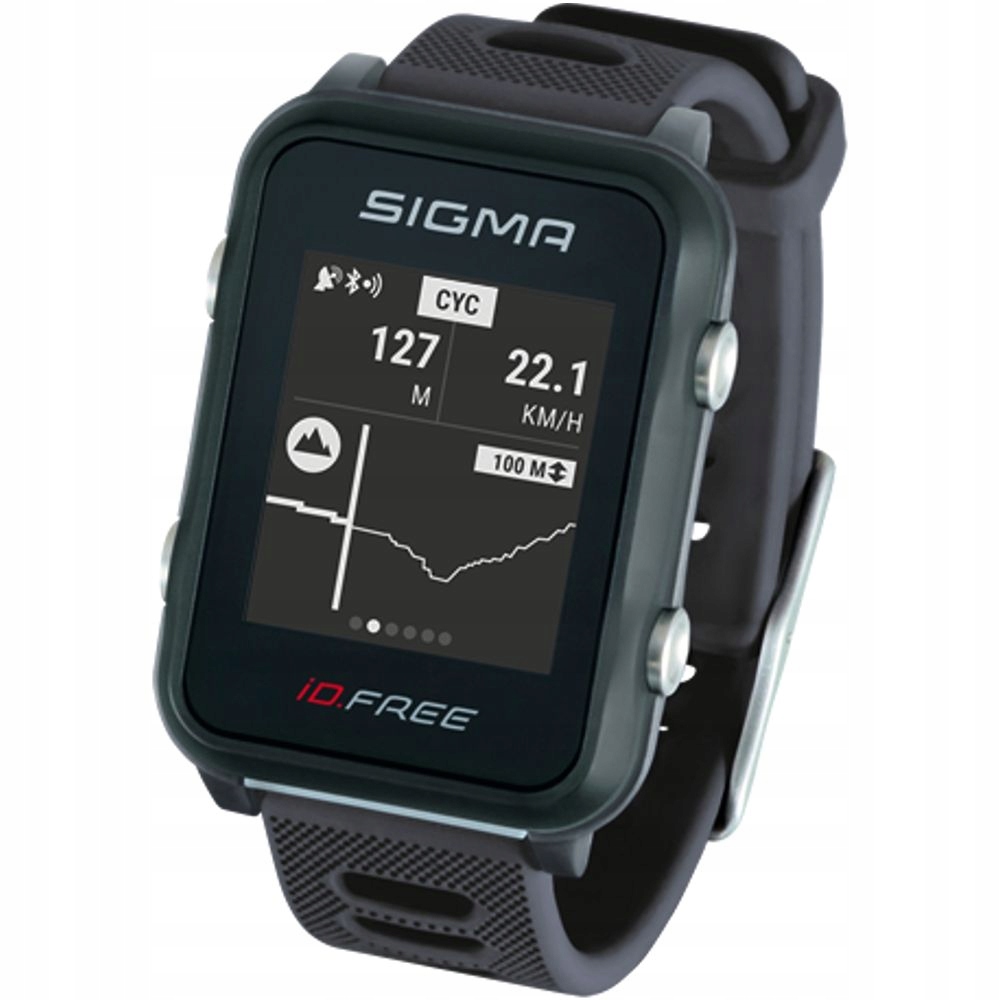 Sigma iD.Free.HR Zegarek z pulsometrem GPS