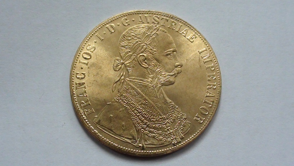 Austria - 4 DUKATY 1877
