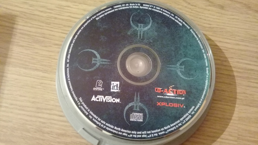 CD-Action Wydanie 88 07/2003 Quake II - sama płyta