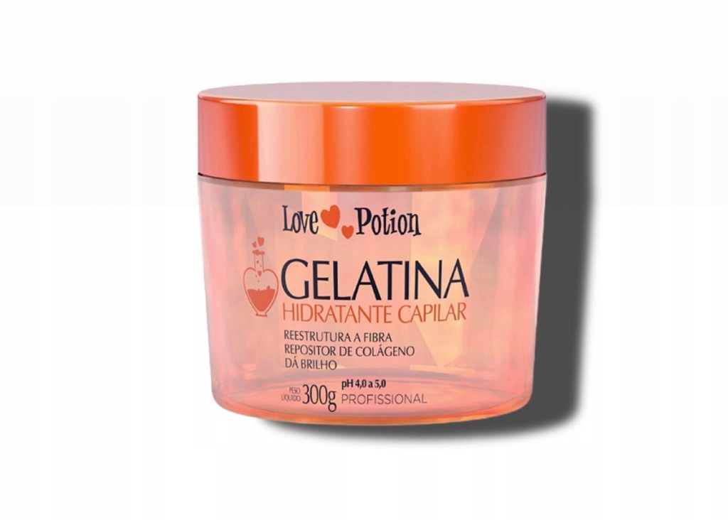 MASKA DO WŁOSÓW LOVE POTION GELATINA ORANG 300G