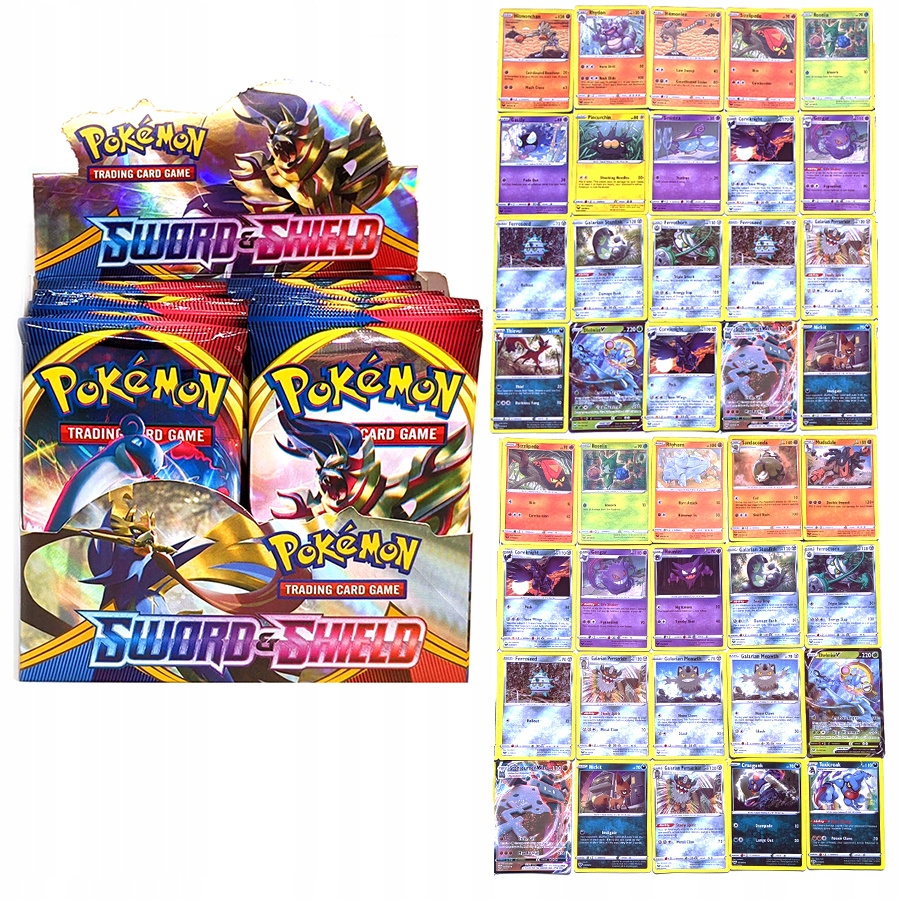 Купить Карты покемонов 36 шт. Booster BOX 288 шт. НОВАЯ СЕРИЯ: отзывы, фото, характеристики в интерне-магазине Aredi.ru