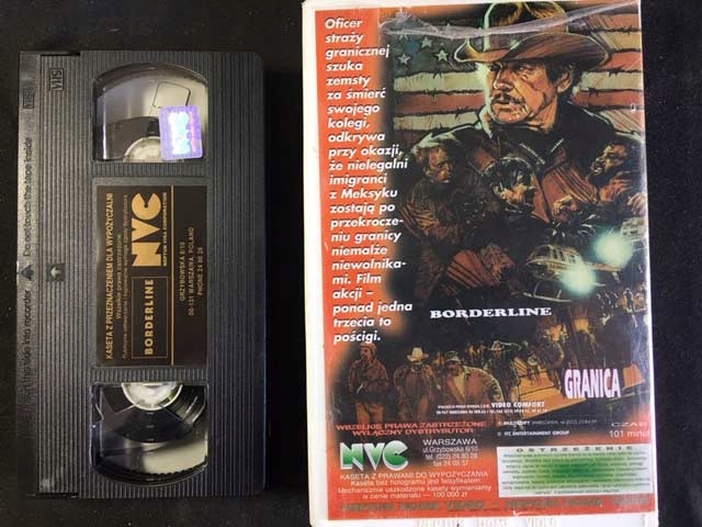 GRANICA 1980 CHARLES BRONSON VHS RARYTAS - 9799576686