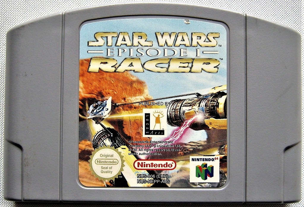 STAR WARS EPISODE I: RACER UNIKAT NINTENDO 64