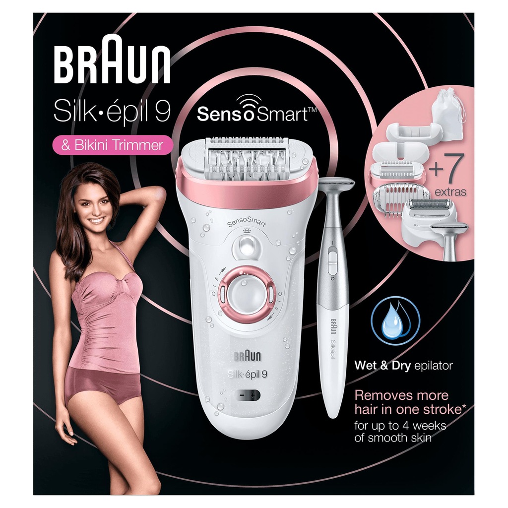 Depilator z pęsetami Braun Silk-épil SensoSmart 98