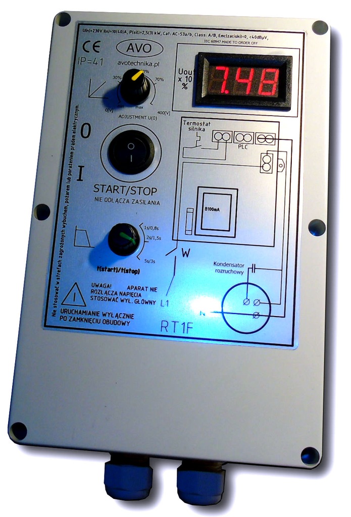 Falownik regulator softstart wentylator RT1F 2 kW