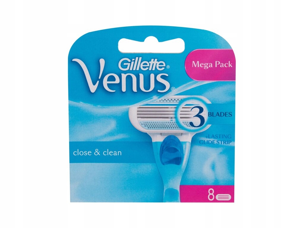 Gillette Venus Close & Clean wkład do maszynki 8 szt