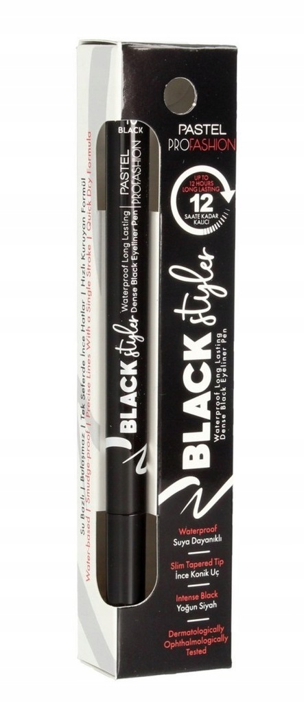 PASTEL Pro Fashion Black Styler Eyeliner w pisaku