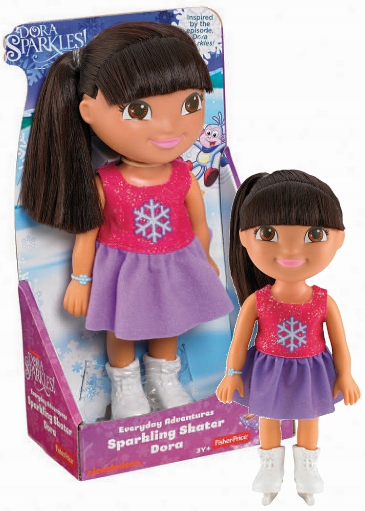 FISHER PRICE DORA LALKA ŁYŻWIARKA BCL63