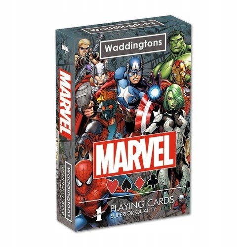 Karty do gry Waddingtons Marvel Universe