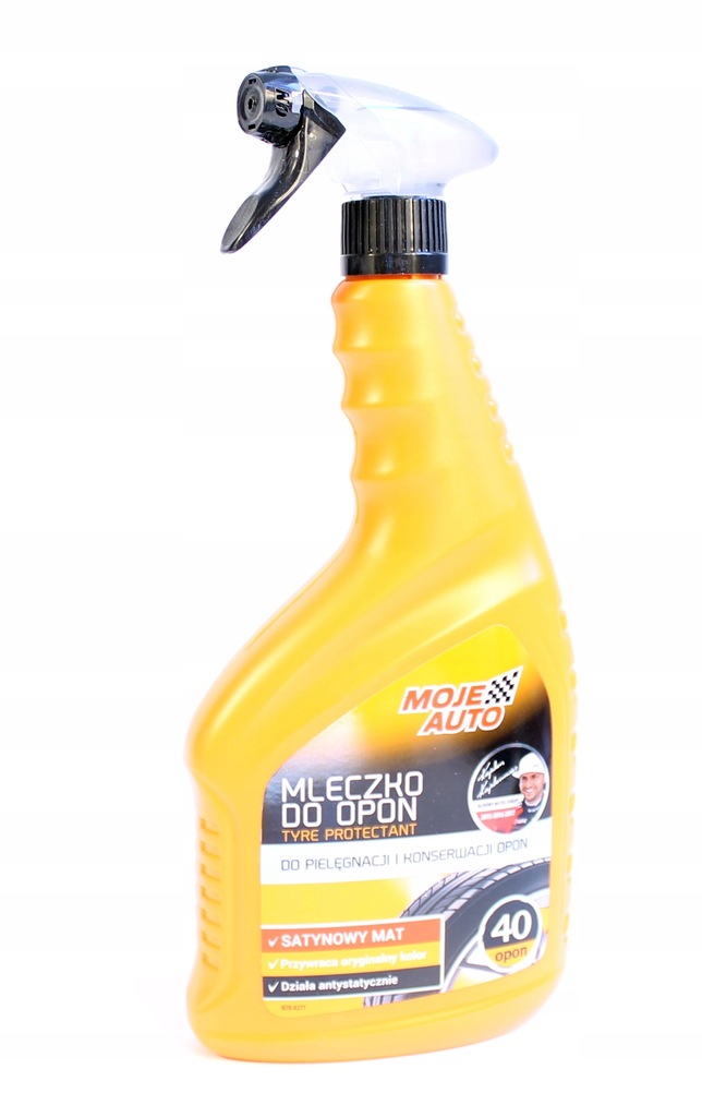 Mleczko do konserwacji i nabłyszczania opon 750 ml