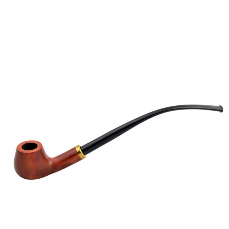 Mr. Brog Smooth Long Churchwarden Tobacco Smoke Pipe N14