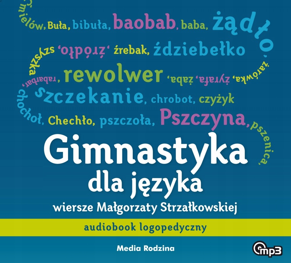 CD MP GIMNASTYKA DLA JĘZYKA AUDIOBOOK LOGOPEDYC